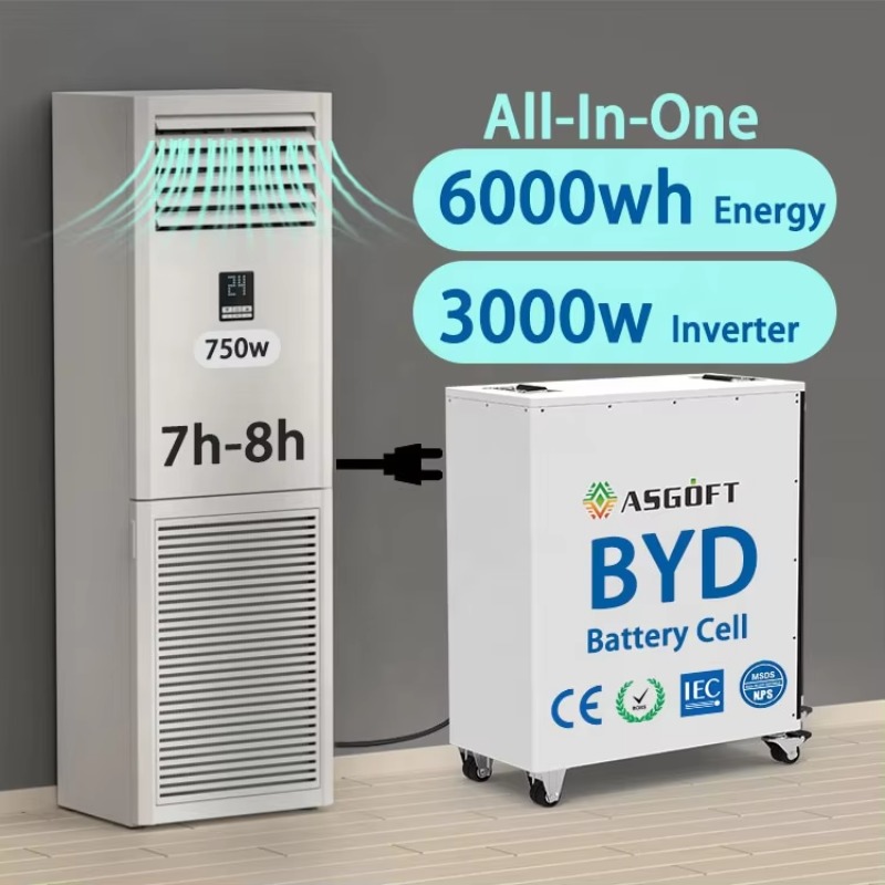 Portable Power Station - Sistem Penyimpanan Energi Rumah All-in-One 6kWh