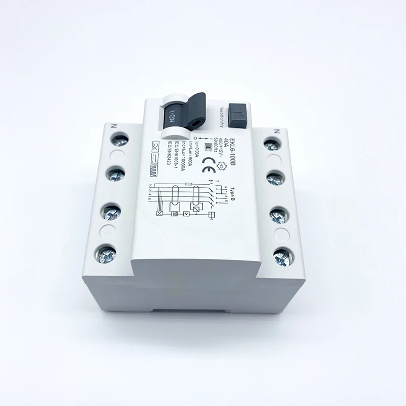 Din Rail Circuit Breaker - Pemutus Sirkuit Kebocoran Arus Bumi Tipe