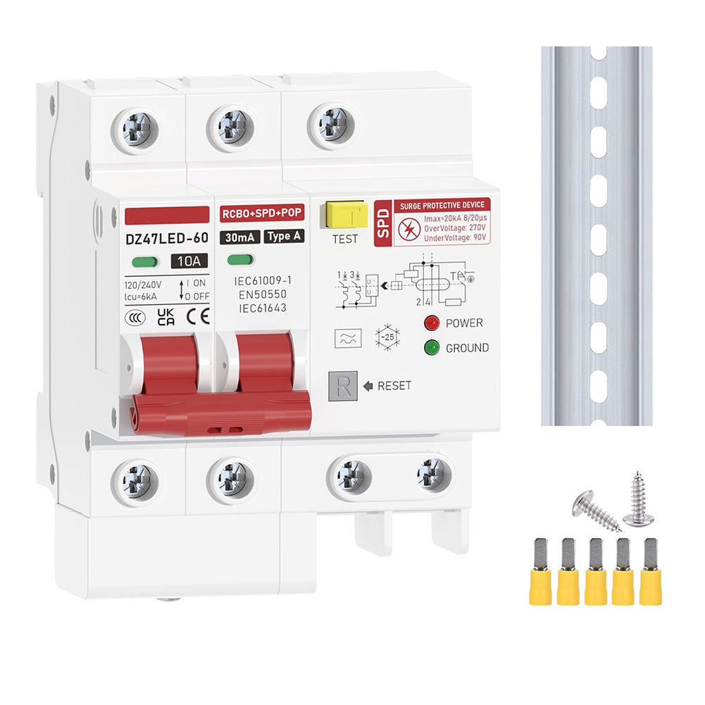 Din Rail Circuit Breaker - Perlindungan Beban Berlebih Pemutus Sirkuit Arus