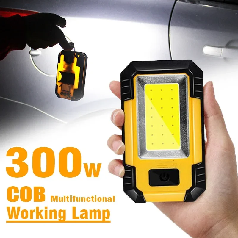 Renewable Energy Sources - Lampu kerja dapat diisi ulang 4000MaH,