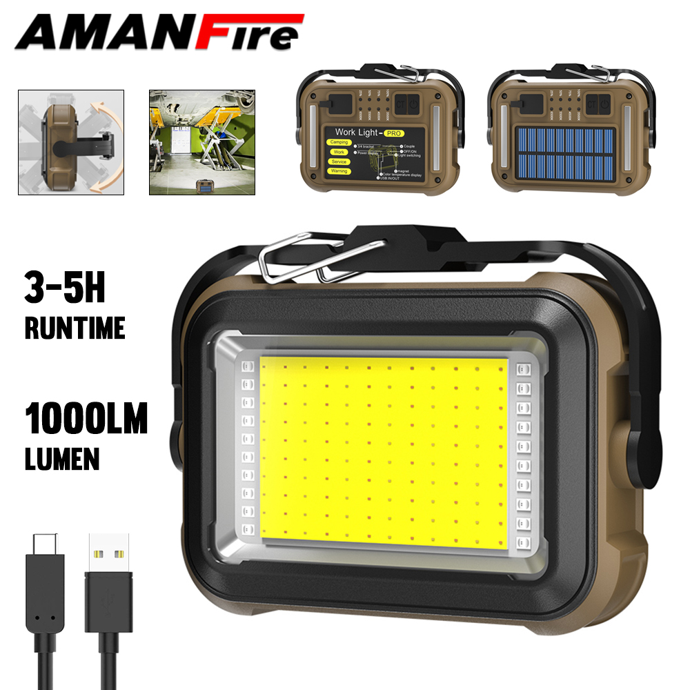 Renewable Energy Sources - Amanfire TZD-03 Lampu Kerja 1000LM Lampu