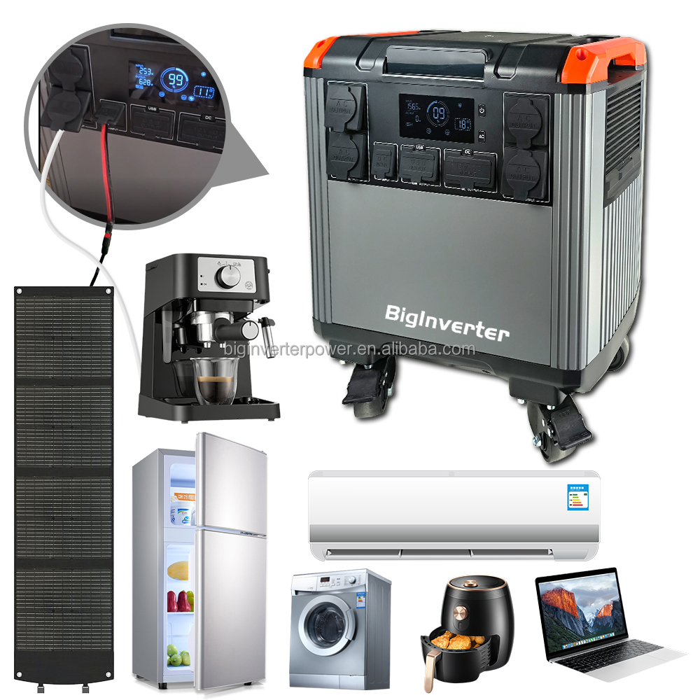 Generator Tenaga Surya 5000W 5 - Portable Power Station ulasan dan harga
