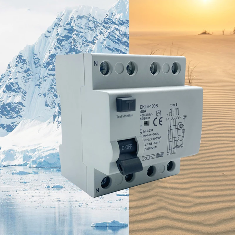 Pemutus Sirkuit Kebocoran Arus - Din Rail Circuit Breaker ulasan dan harga