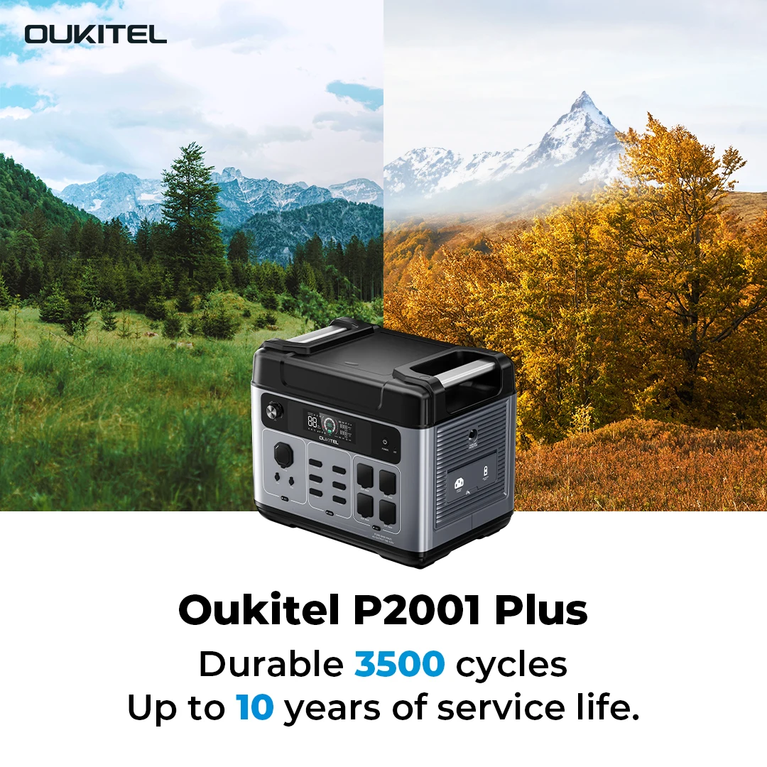 P2001 PLUS 2400W Pembangkit Li - Portable Power Station ulasan dan harga