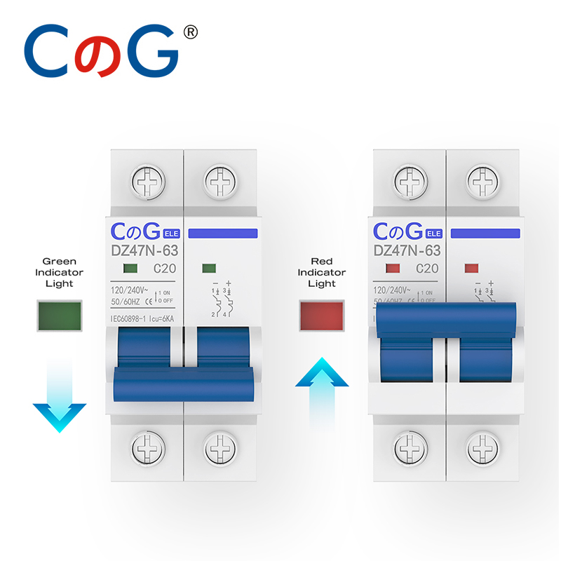 CG AC pemutus sirkuit miniatur - Din Rail Circuit Breaker ulasan dan harga