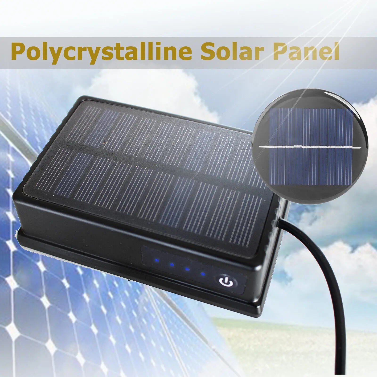 Power Bank Tenaga Surya Magnet - Renewable Energy Sources ulasan dan harga