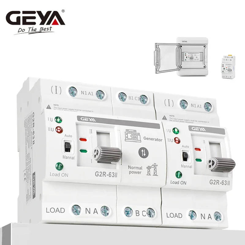 GEYA G2R rel ATS Din pintar, s - Din Rail Circuit Breaker ulasan dan harga