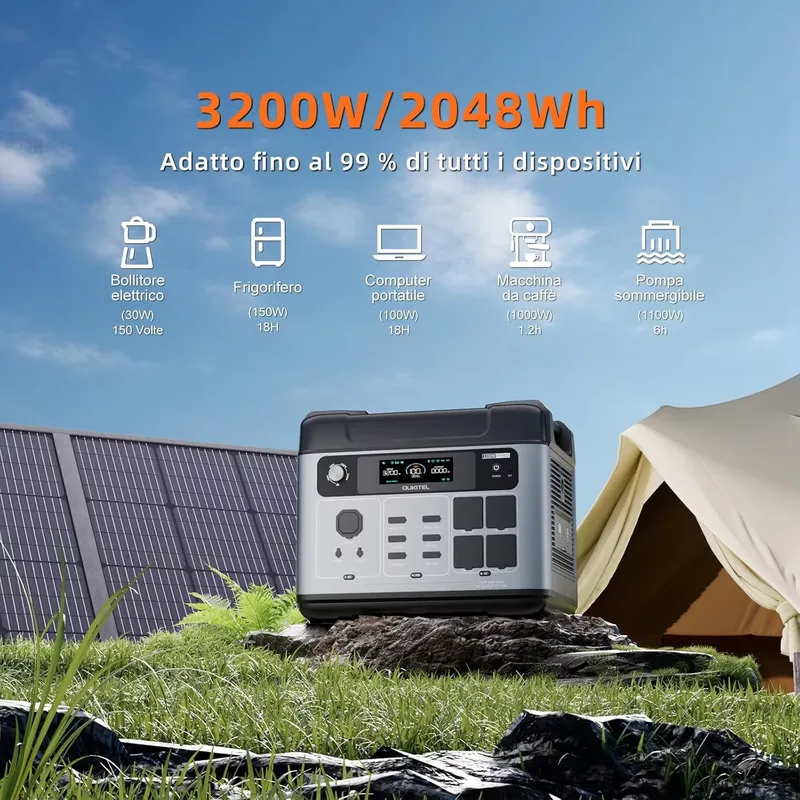 2026OUKITEL P2001 PLUS untuk B - Portable Power Station ulasan dan harga