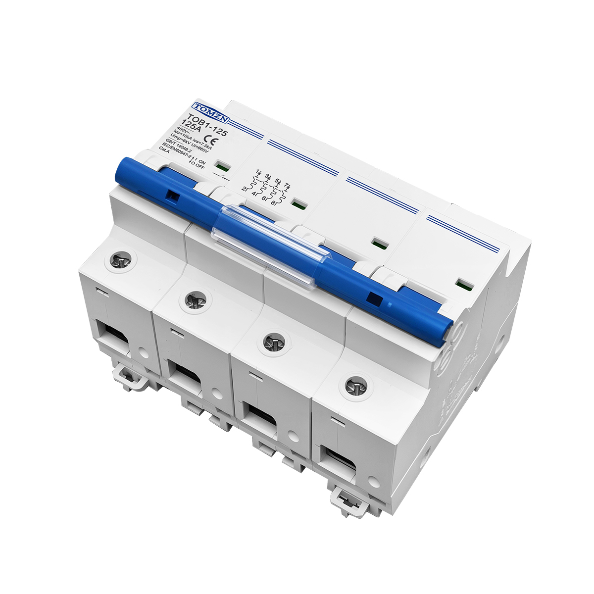 MCB Arus Tinggi 1P 2P 3P 4P 40 - Din Rail Circuit Breaker ulasan dan harga