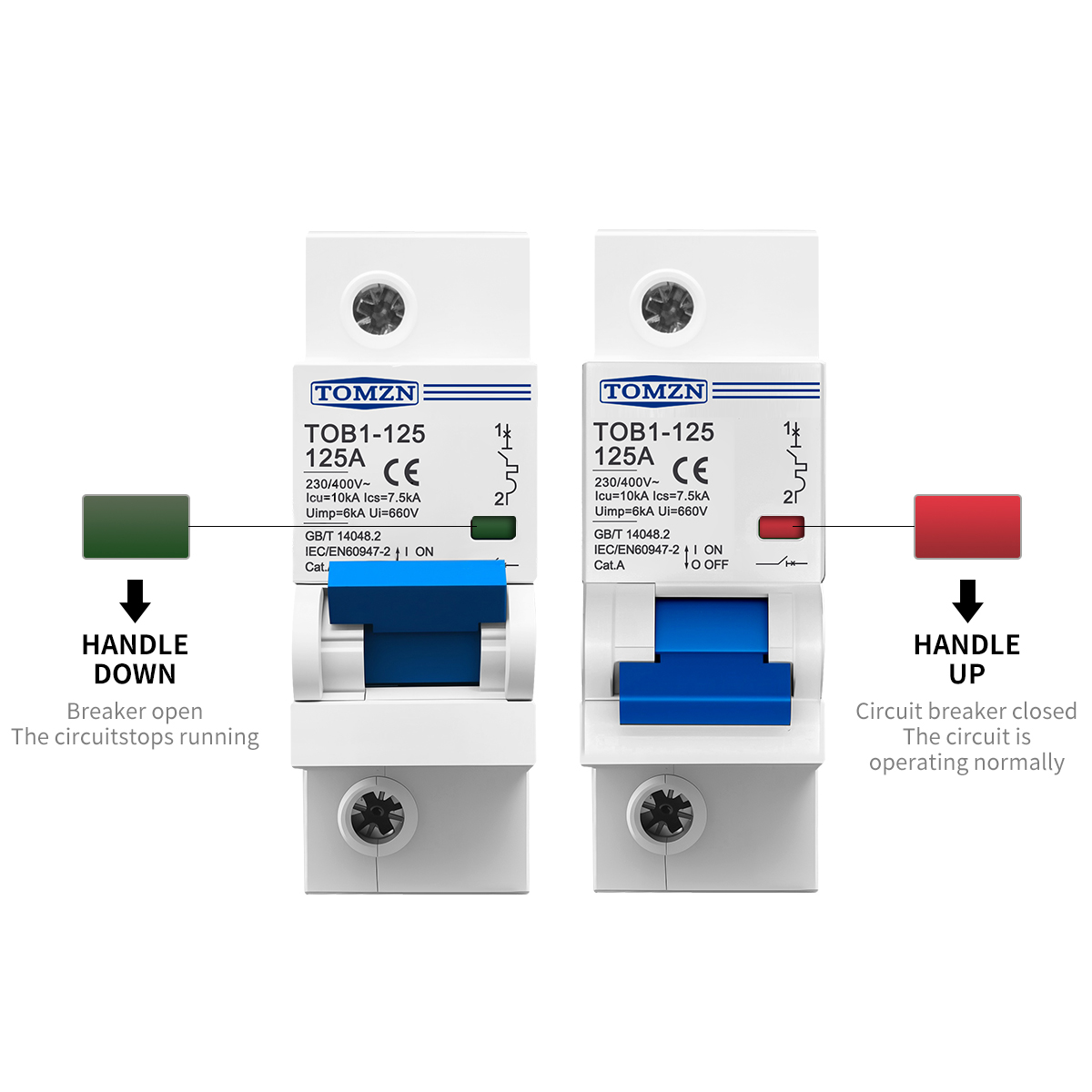 MCB Arus Tinggi 1P 2P 3P 4P 40 - Din Rail Circuit Breaker ulasan dan harga