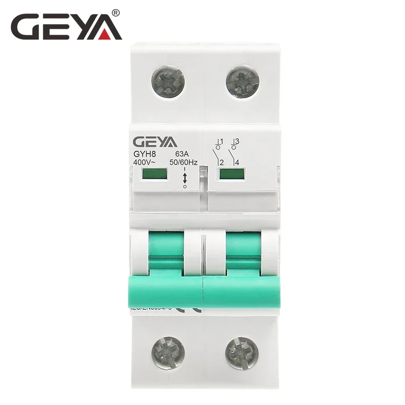 GEYA GYH8 Din Rail Saklar Utam - Din Rail Circuit Breaker ulasan dan harga