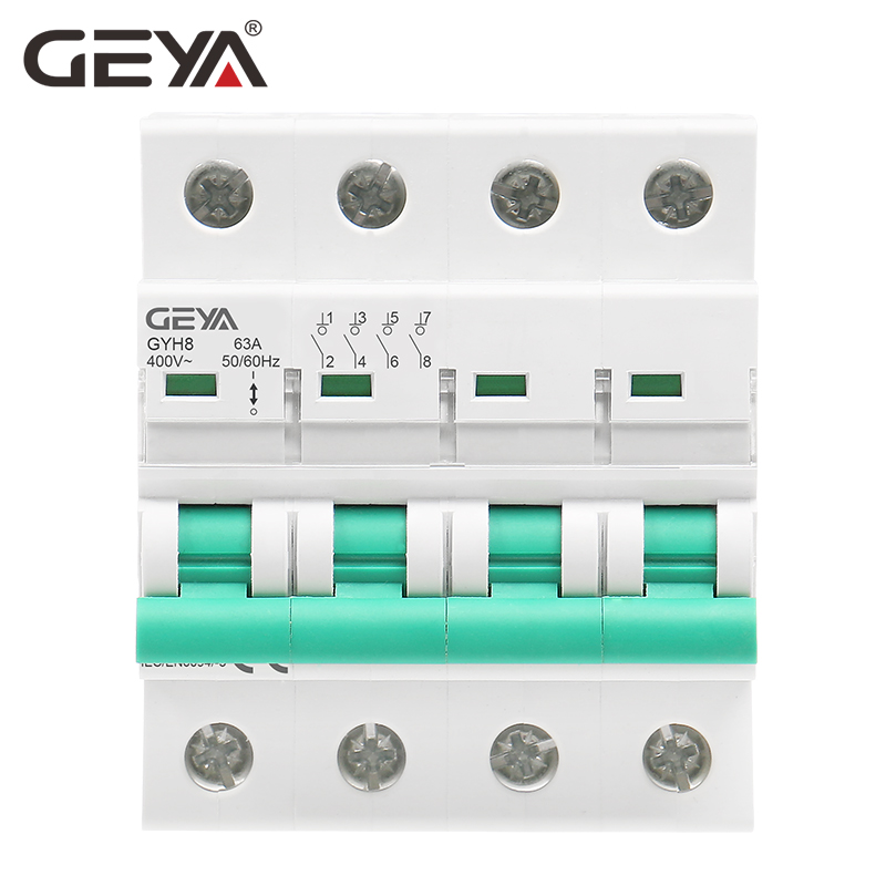 GEYA GYH8 Din Rail Saklar Utam - Din Rail Circuit Breaker ulasan dan harga