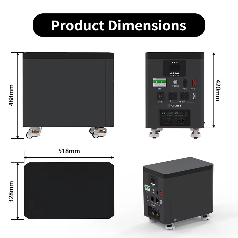 Stasiun Penyimpanan Energi Rum - Portable Power Station ulasan dan harga